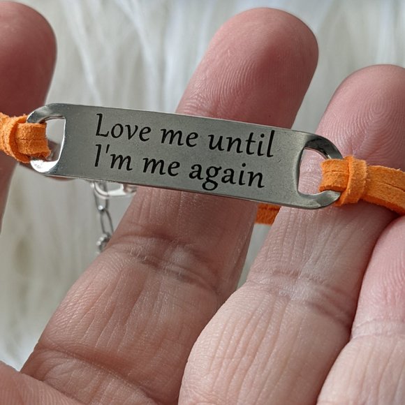 MS love me bracelet, Multiple sclerosis warrior love me Multiple Sclerosis - Picture 2 of 3